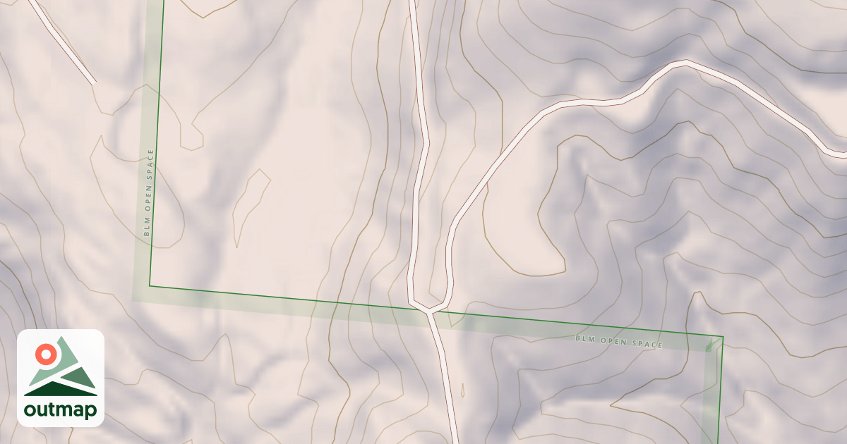 Map of BLM National GTLF Public Motorized Roads 9d80e876-c18c-4f9a-b89f-10756ed75978