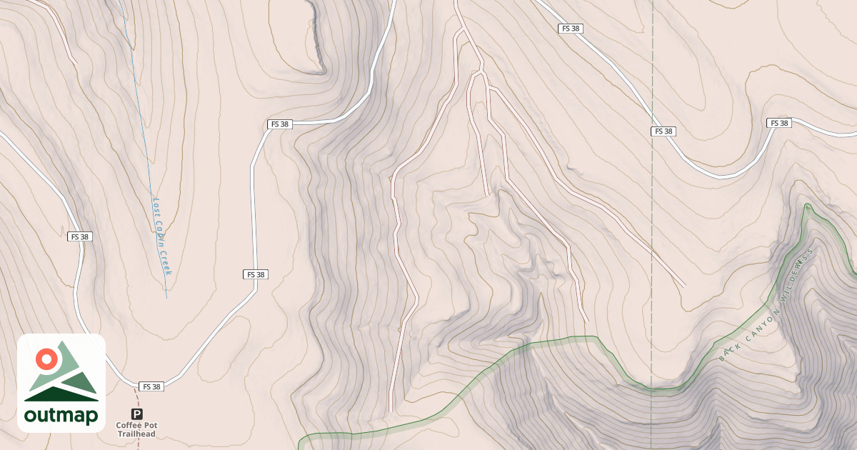 Map of USFS National Forest System Roads {7900BB67-1893-47B5-82E8-B2155BFB58E3}
