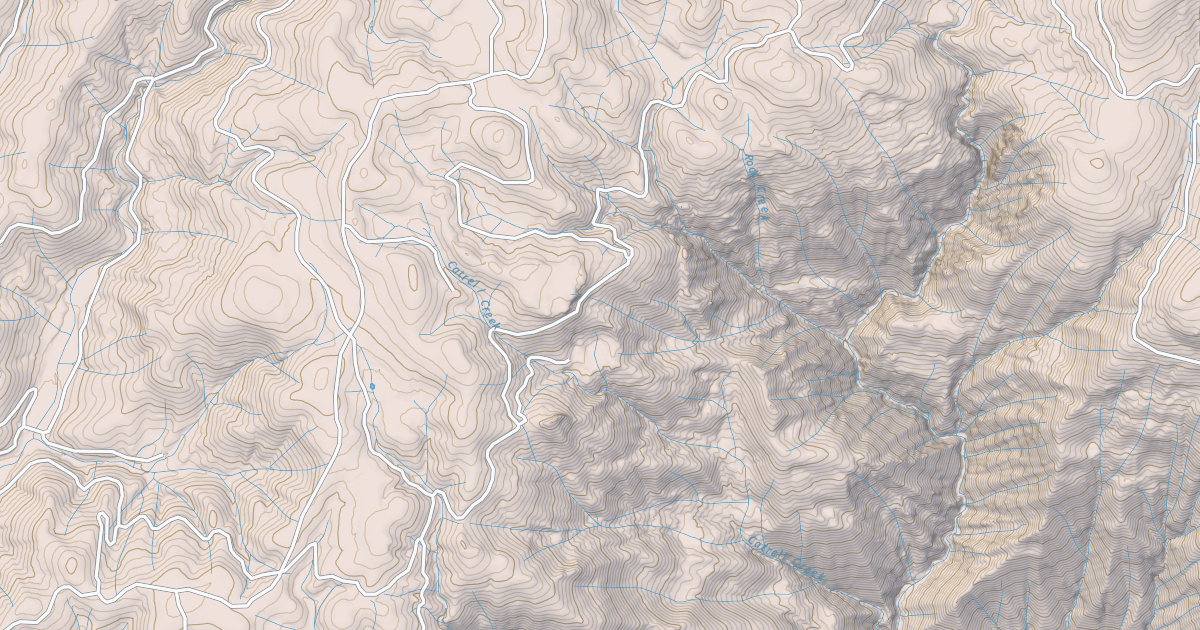 Map preview of CHINA GULCH