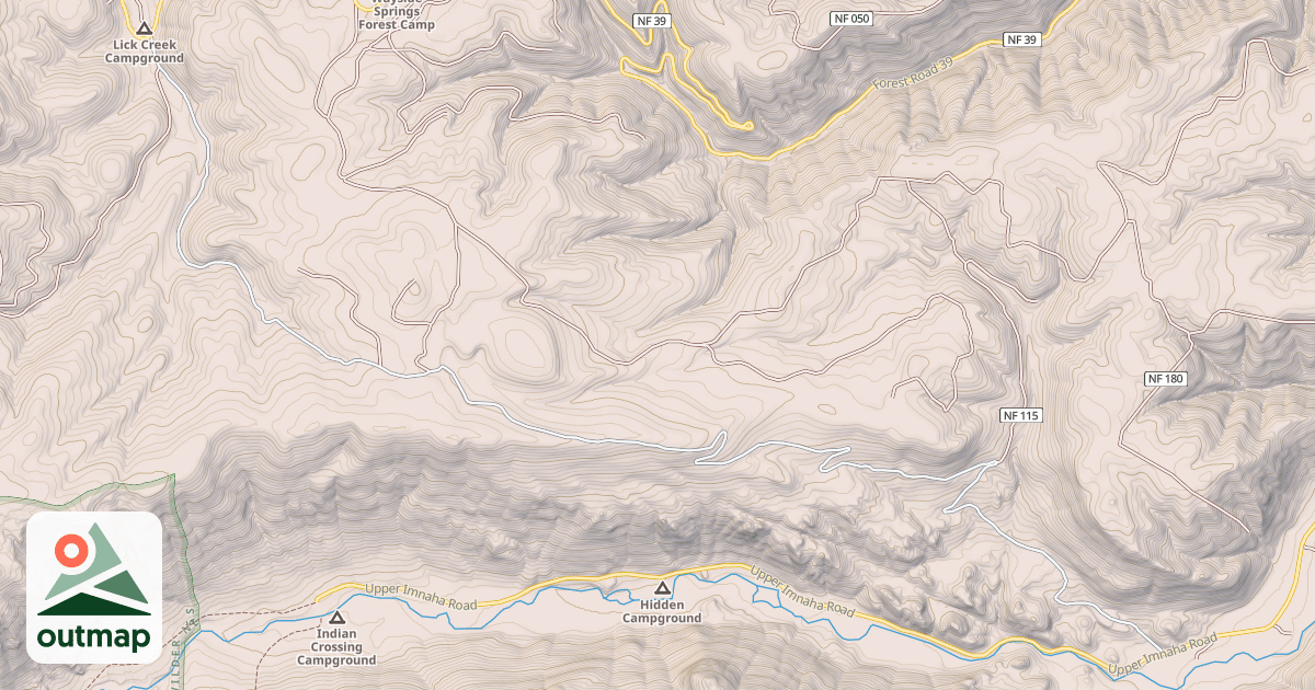 Map of Coverdale Snowmobile