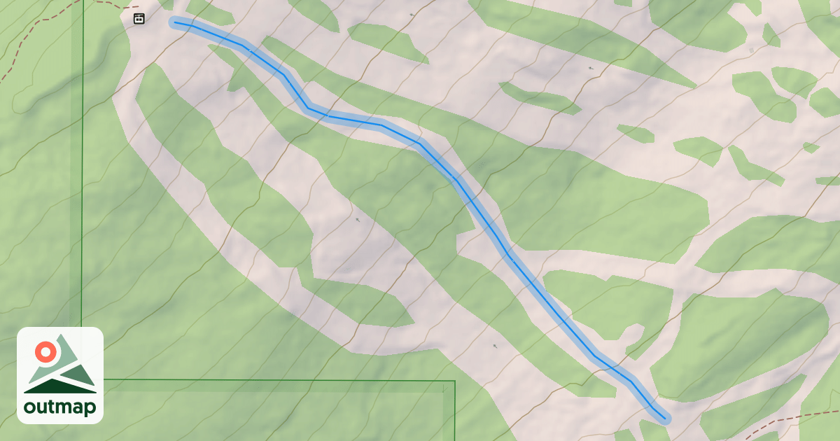 Map of Caribou Curve