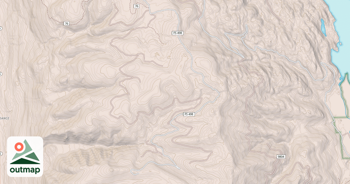 Map of MISSION DIVIDE