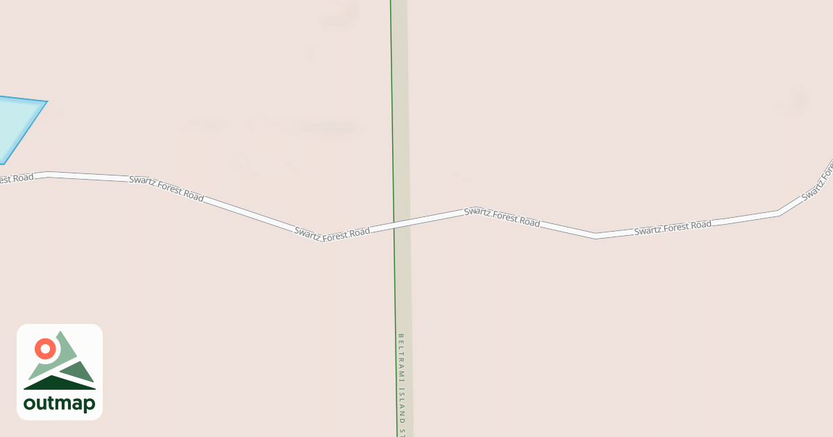 Map of Warroad/Roseau Trails