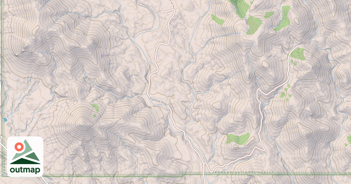 Map of IVAN HOE
