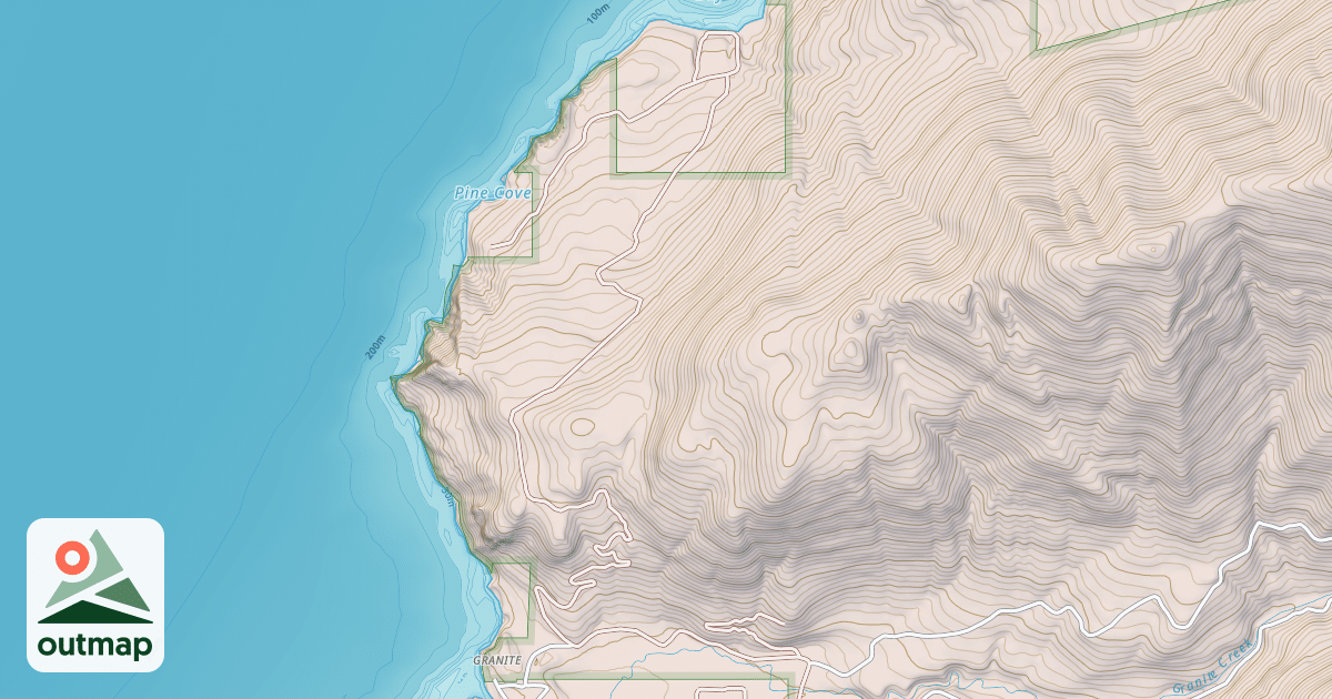 Map of KILROY BAY