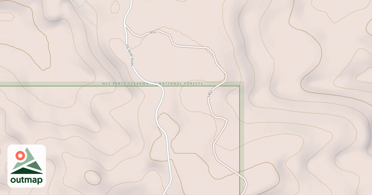 Map of CLOVER LEAF CREEK