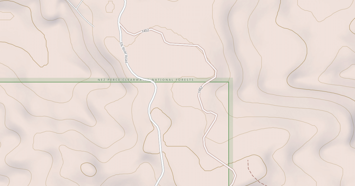Map preview of CLOVER LEAF CREEK