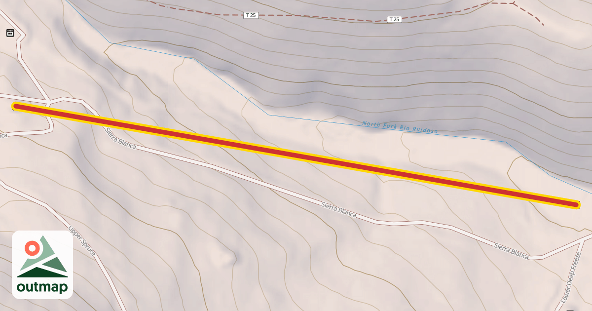 Map of Triple Chair #7