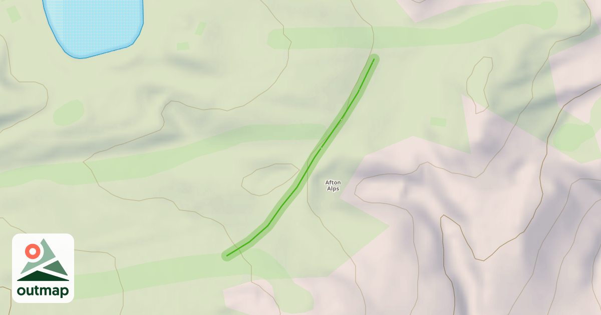 Map of Dolly's Dip