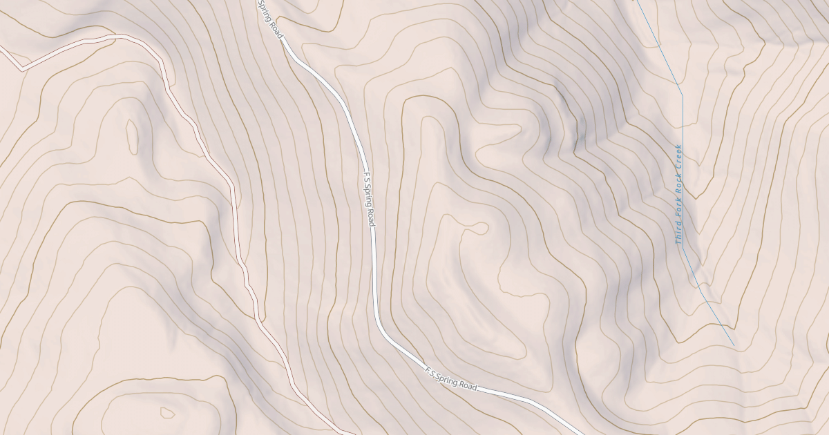 Map preview of Jones Creek Cutoff