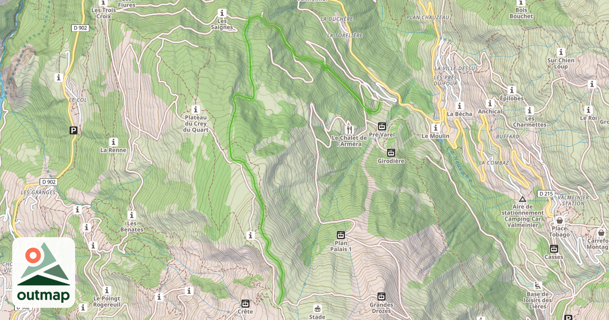 Map of Arméra