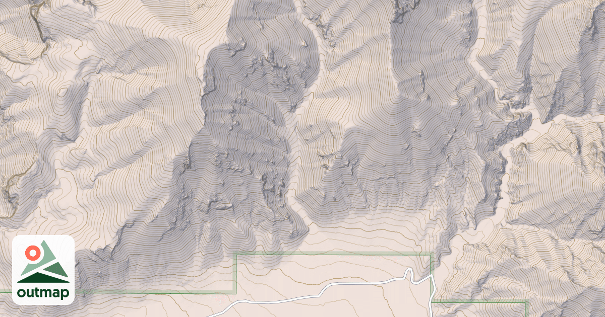 Map of ROCKY CANYON
