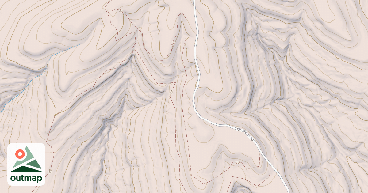 Map of BROCK CREEK #50