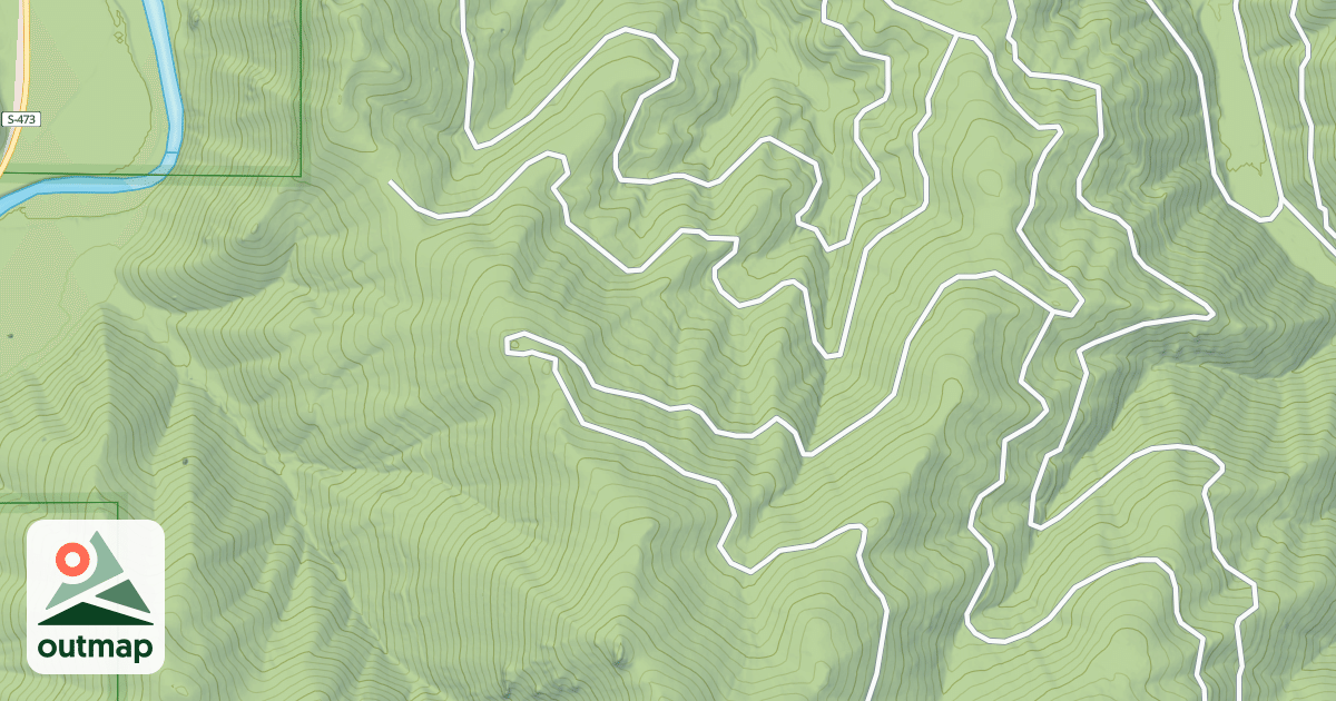 Map of (FDR) VIOLET CREEK