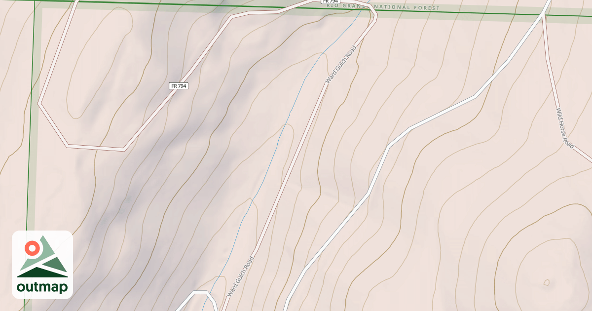 Map of BLM National GTLF Public Motorized Roads 22446be4-1115-4e4a-bcba-20e5b316ab28