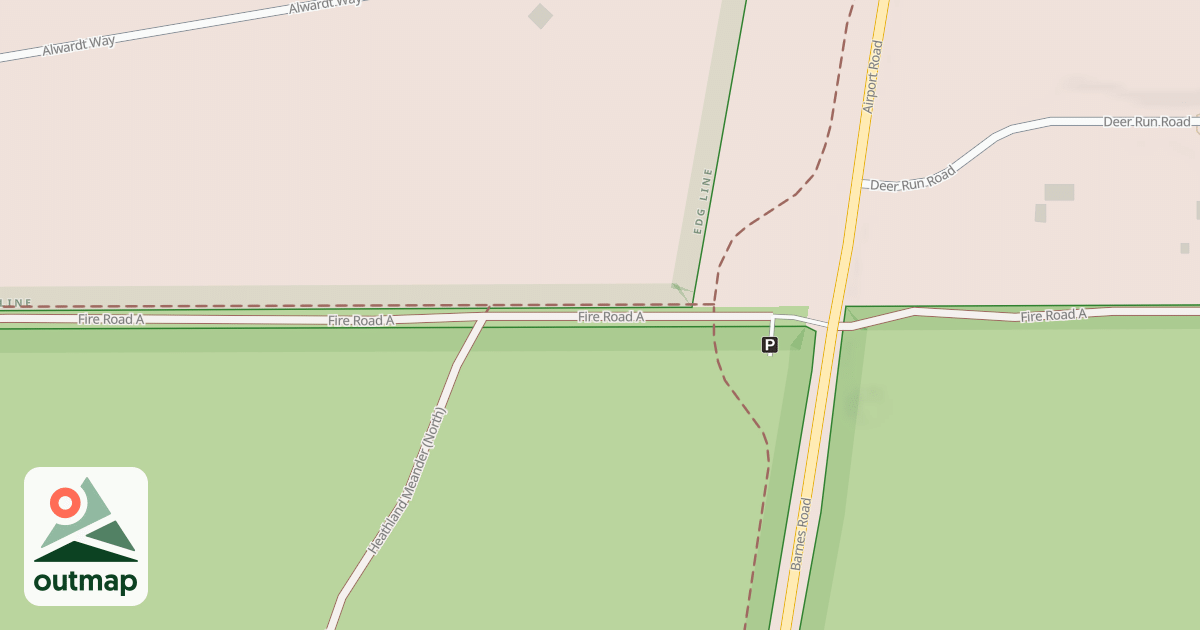 Map of Correllus Bike Path
