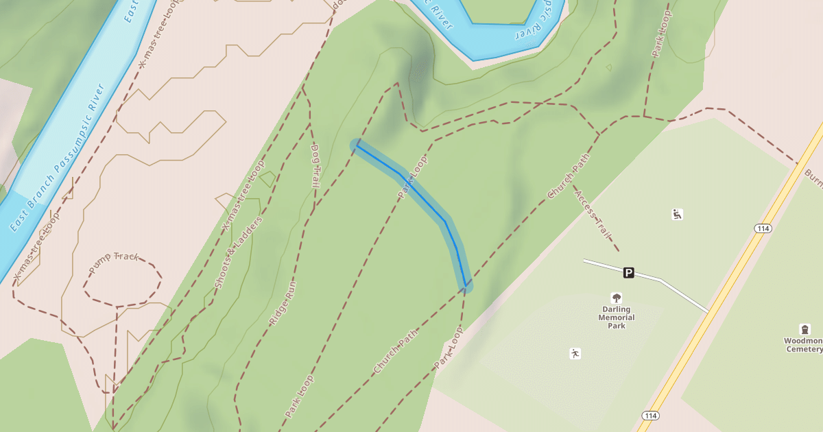 Map preview of Interpretive Trail