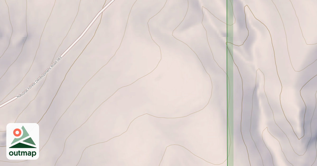 Map of QUINN RIVER SPUR E