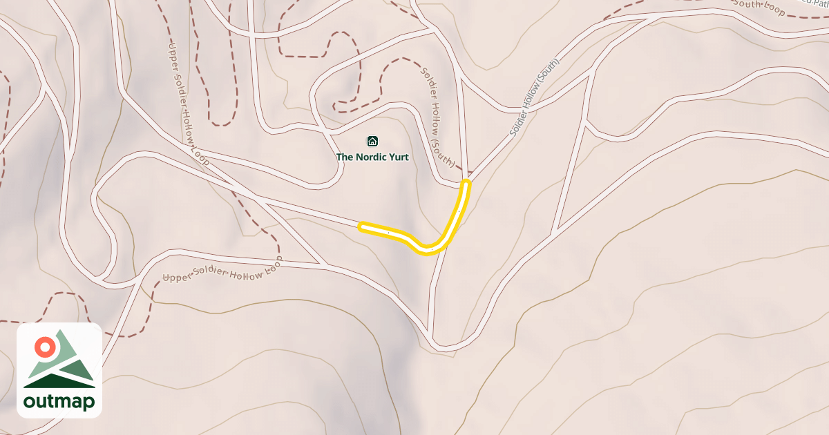 Map of Corkscrew