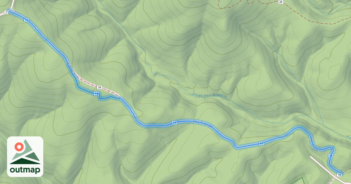 Map of The Trough