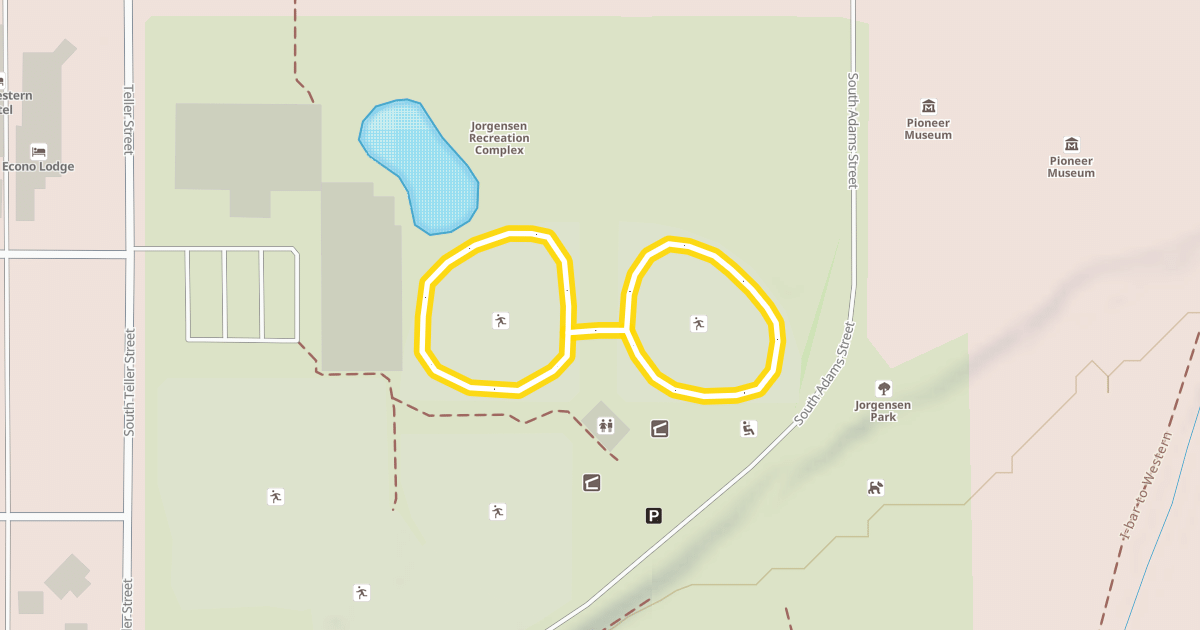 Map preview of Jorgesen Park