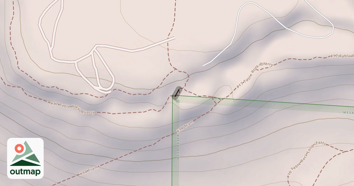 Map of #17 Table Rock Quarry