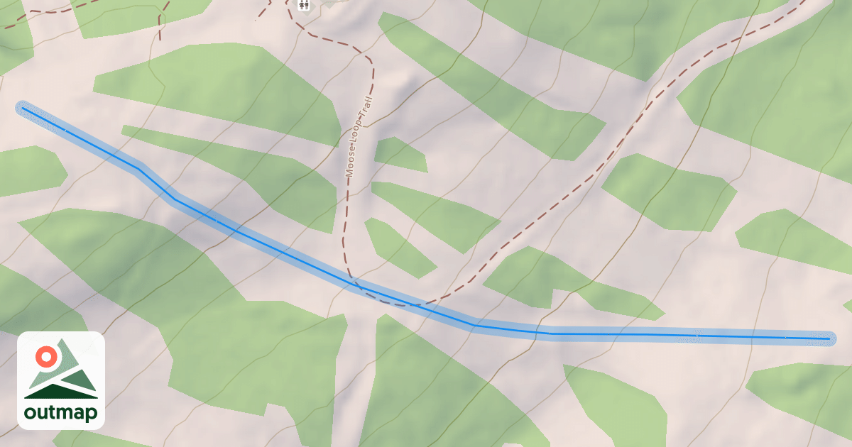 Map of Moose Glade