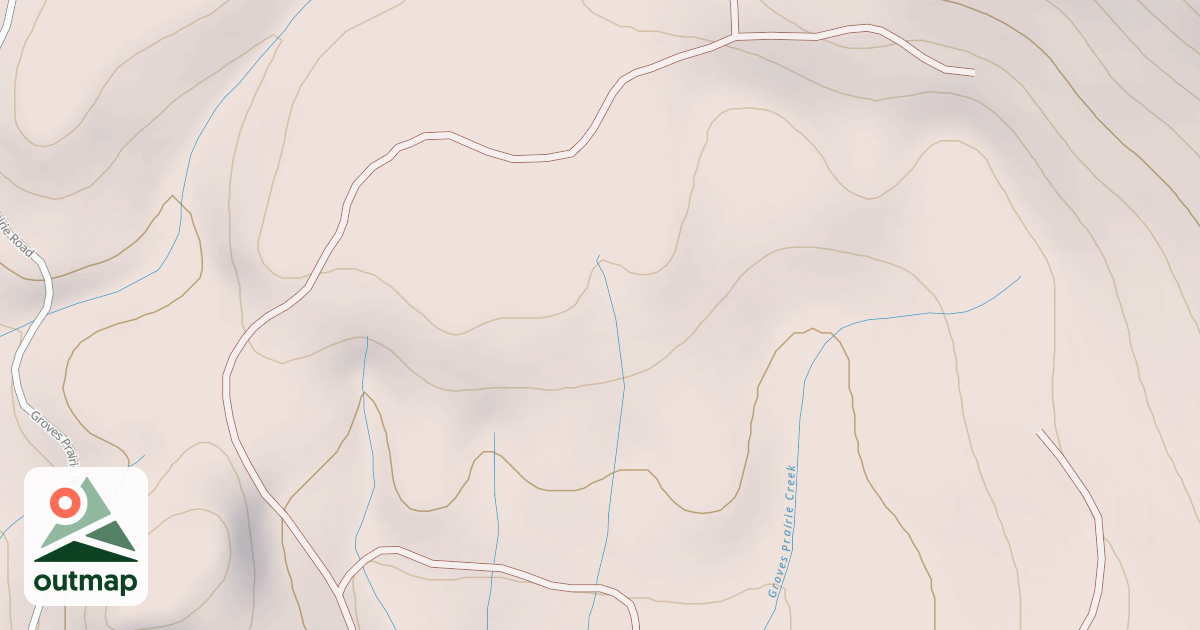 Map of GROVES PRAIRIE