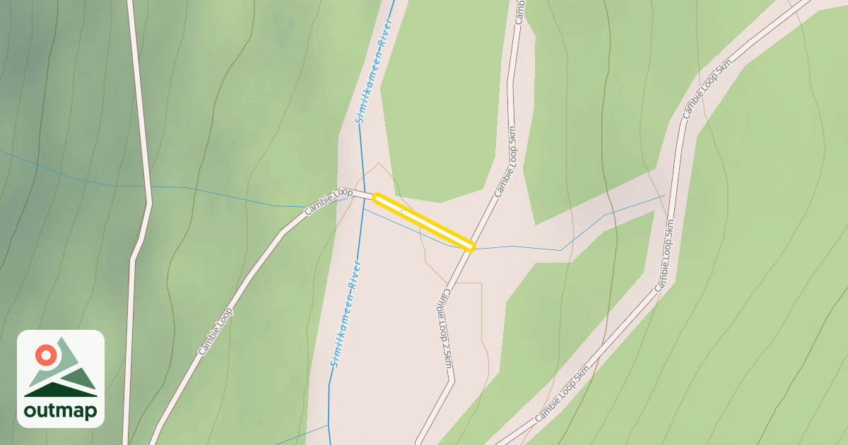 Map of Cambie Loop