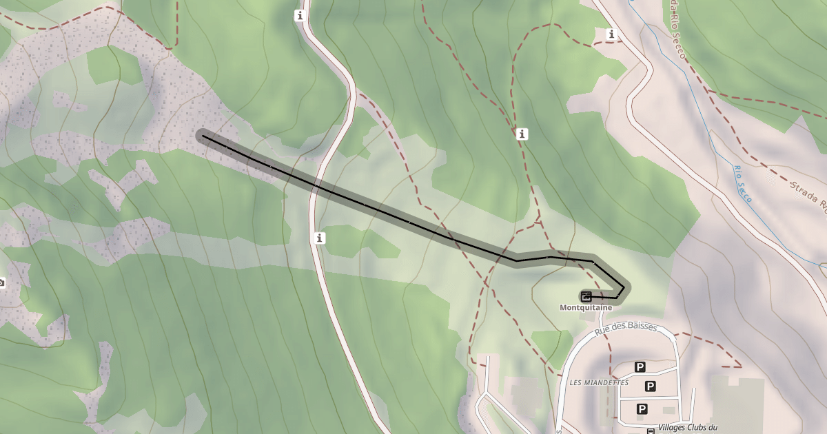 Map preview of Montquitaine