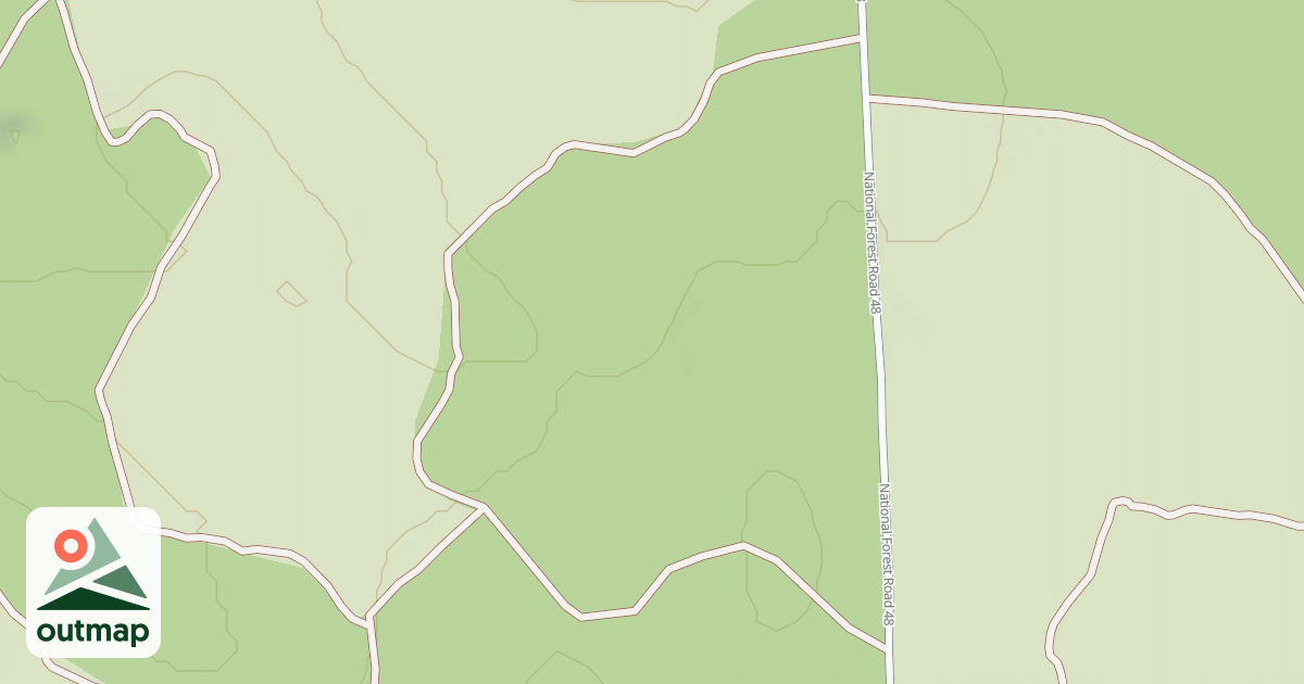 Map of USFS National Forest System Roads {2E49D54F-005E-4B41-895E-9AD5967E65F9}