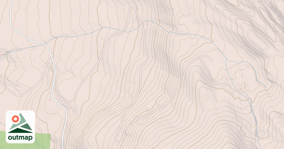 Map of BAILEY SPUR EAST