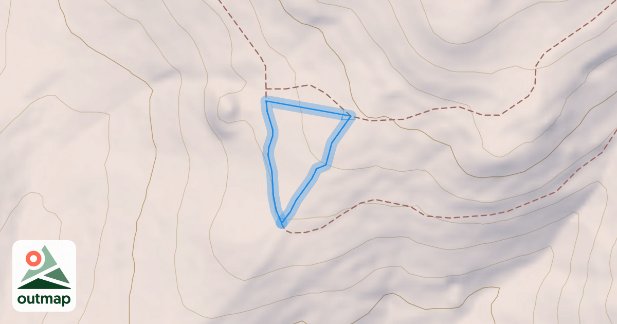 Map of Bald Scrappy Exit