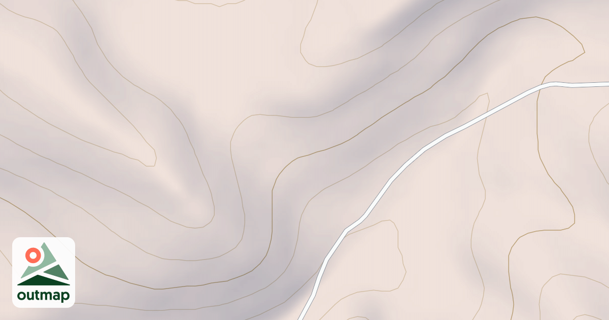 Map of Bear Canyon Loop