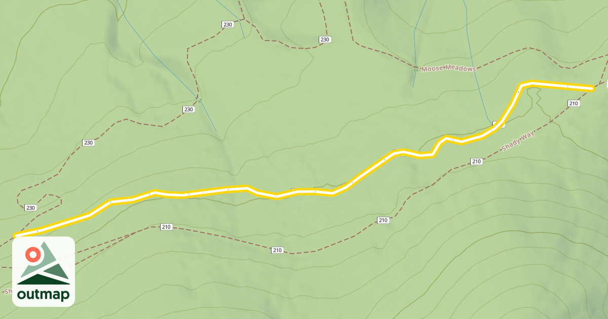 Map of Raven Glide