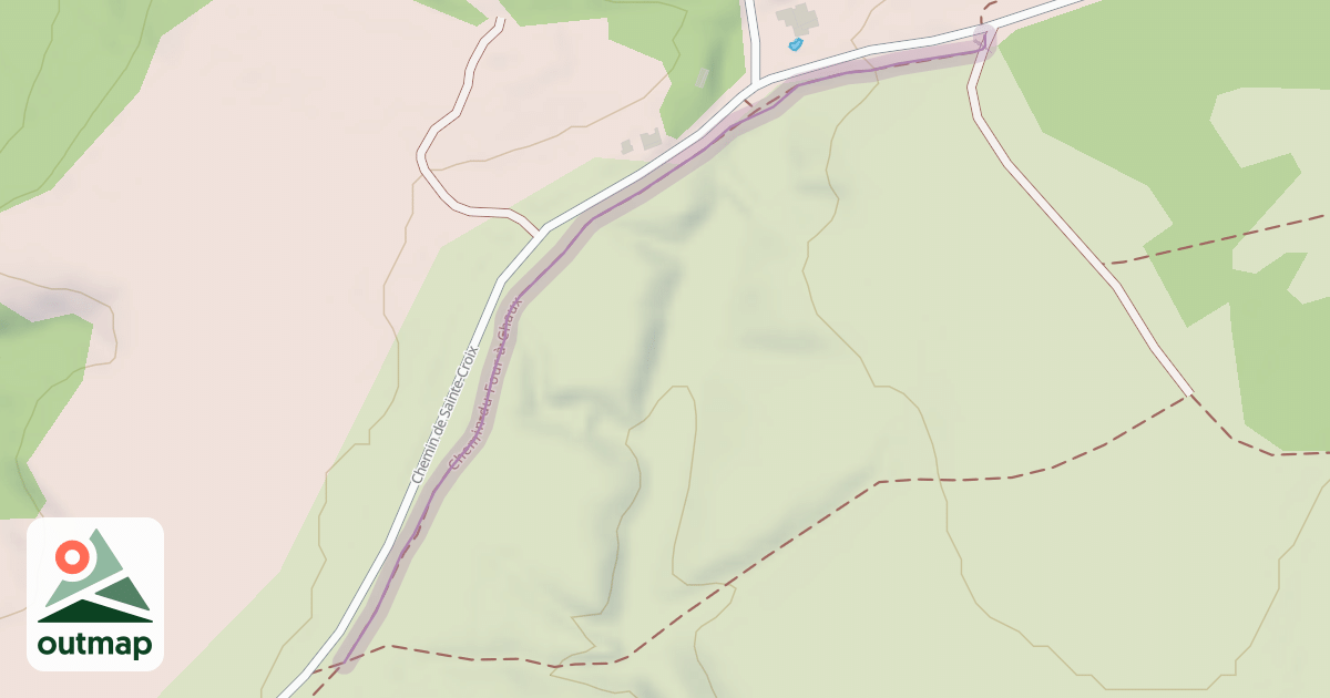 Map of Chemin du Four à Chaux