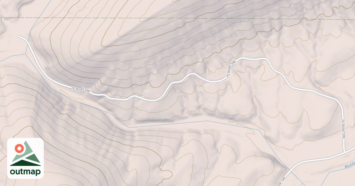 Map of RIGHT PRONG
