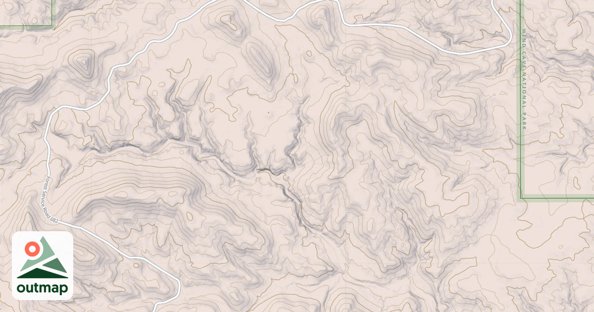 Map of BUSEY SPRINGS