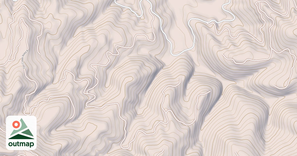 Map of EAST FAN CREEK C