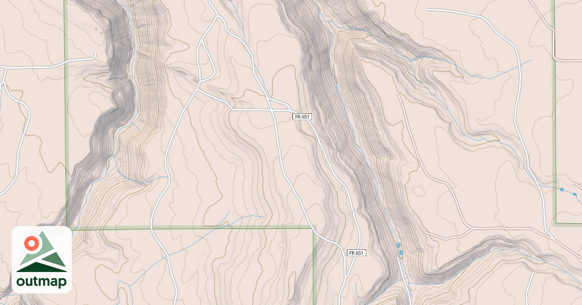 Map of NELSON SPRINGS
