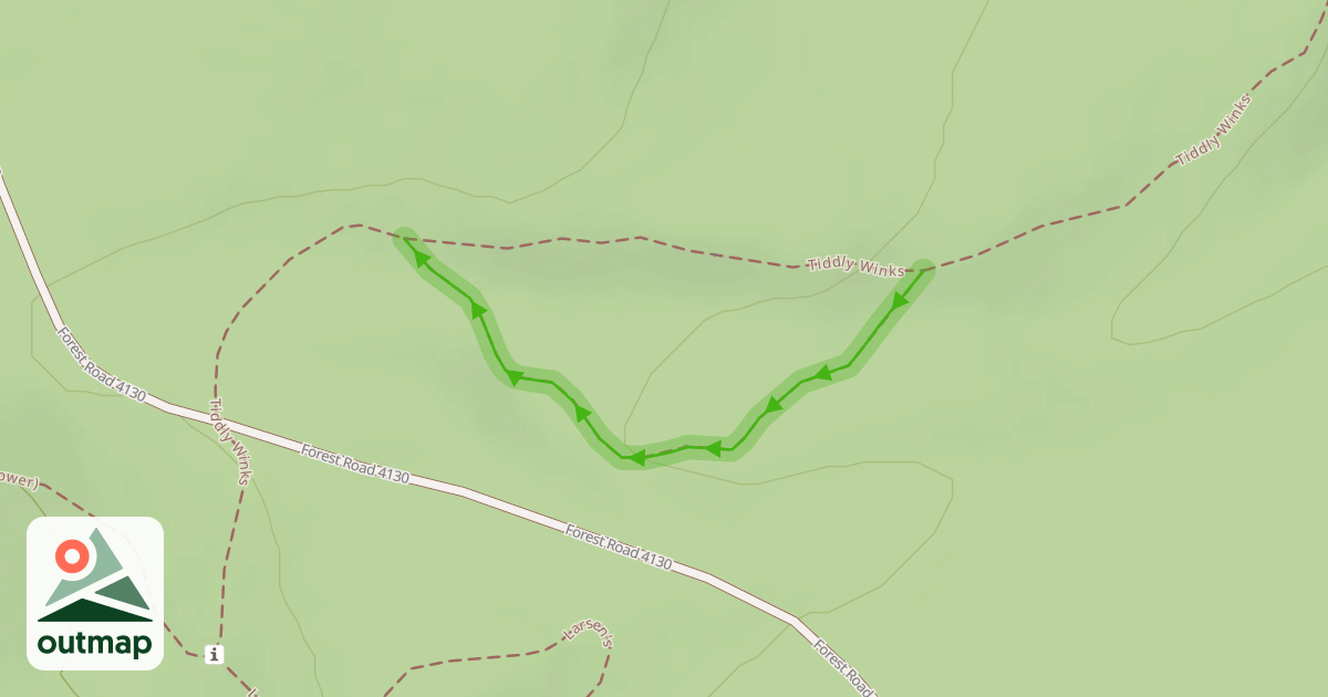 Map of Tiddly Winks