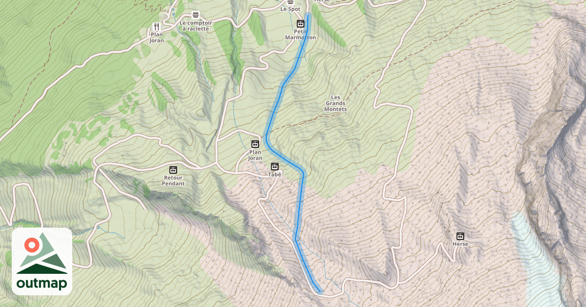 Map of Bochard Bas