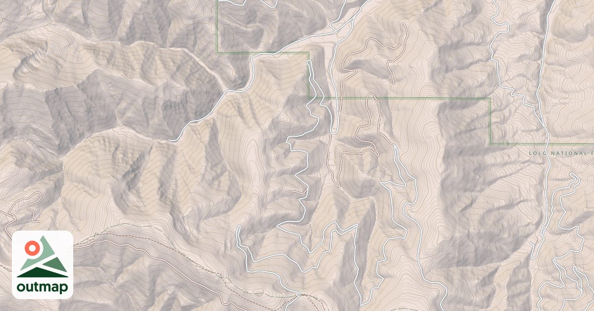 Map of BEMISH RIDGE