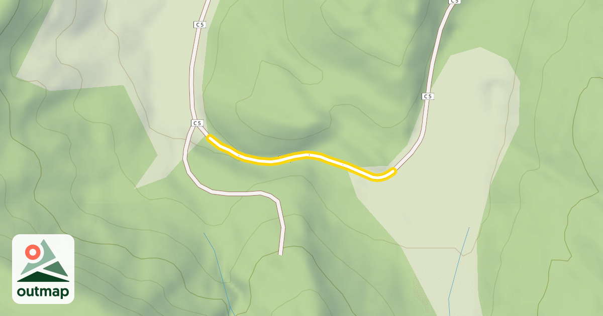 Map of Chemin du Reculet