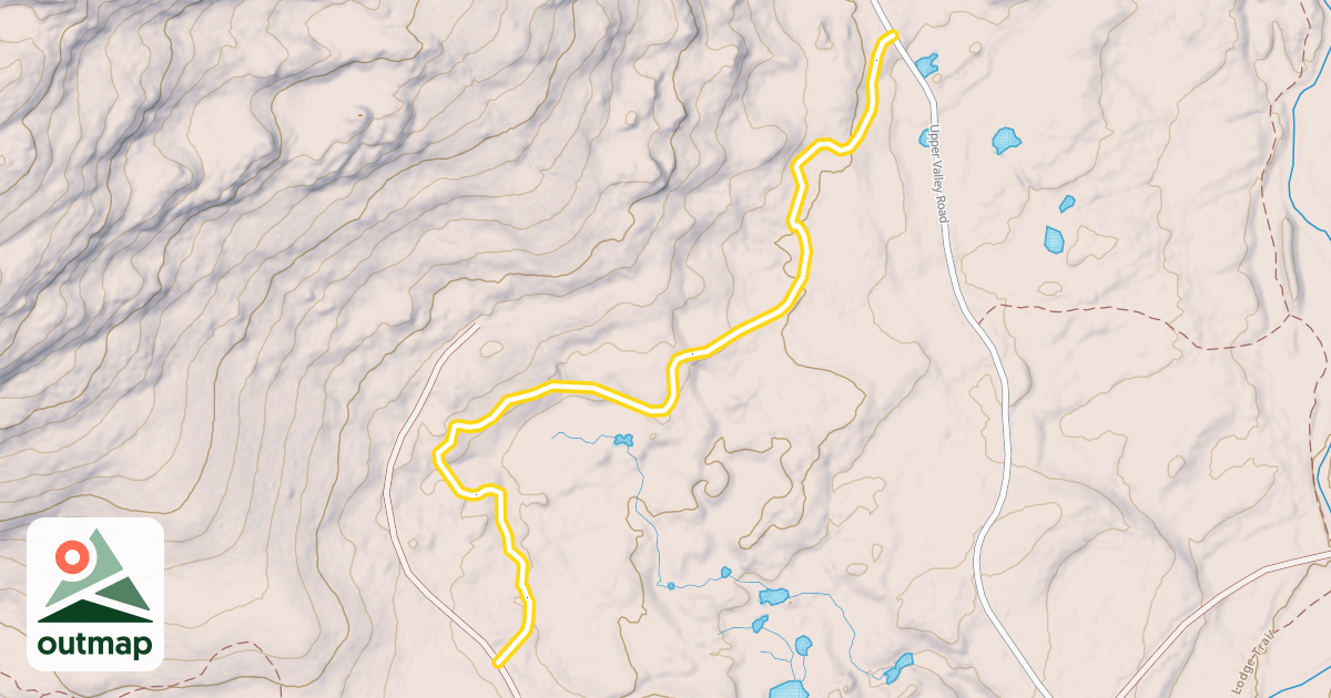 Map of Indian Mountain Circuit