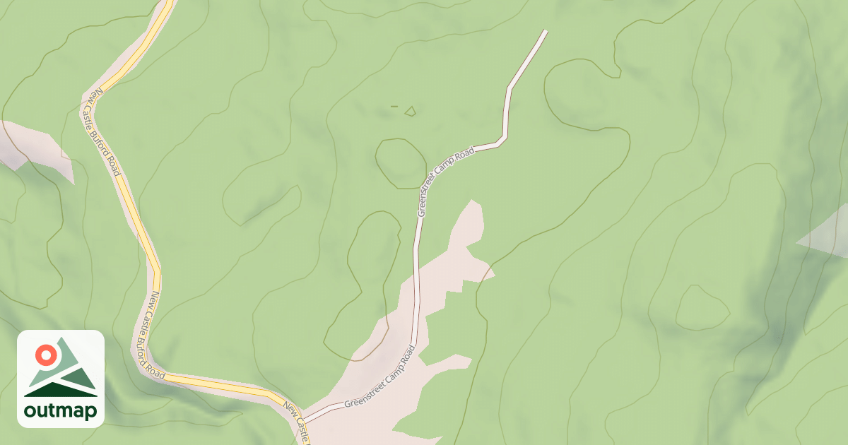 Map of GREENSTREET CAMP