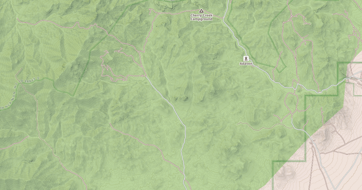 Map preview of PINE CREEK