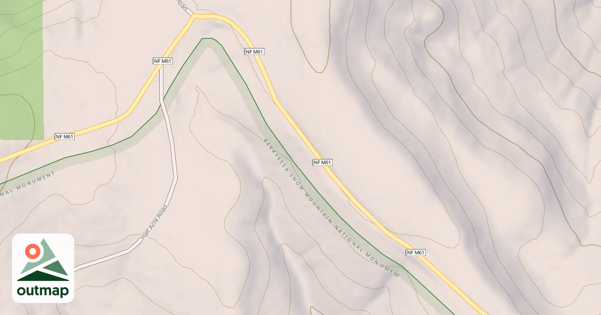 Map of LOW GAP-BALD MTN.
