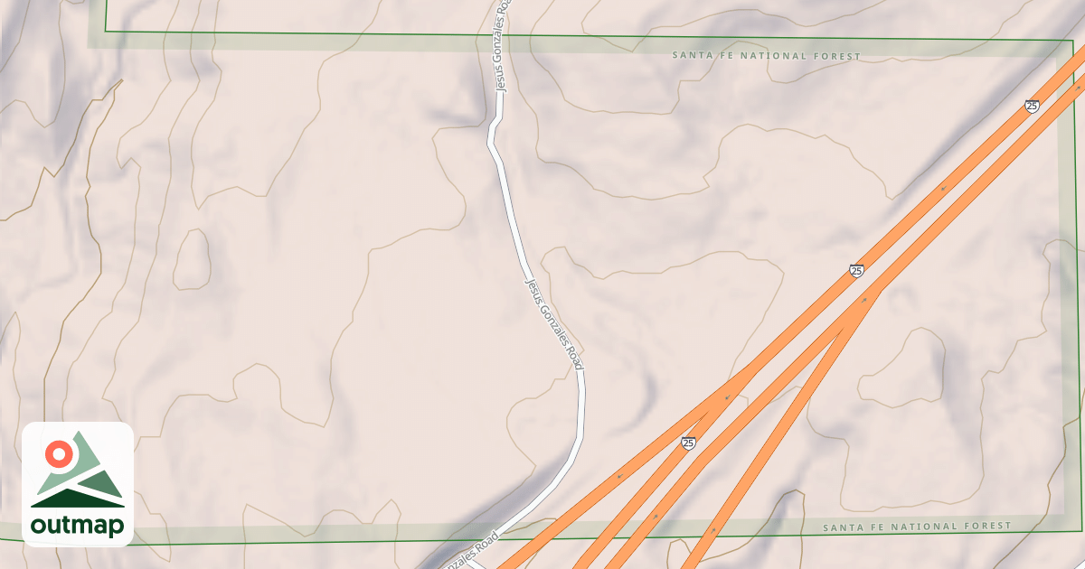 Map of DEER CANYON