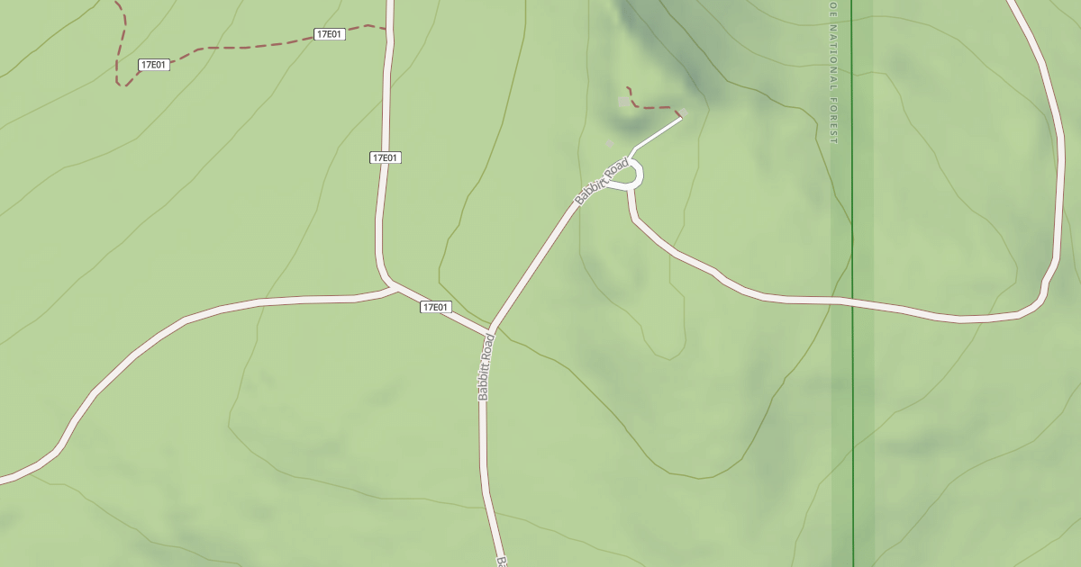 Map preview of BABBITT